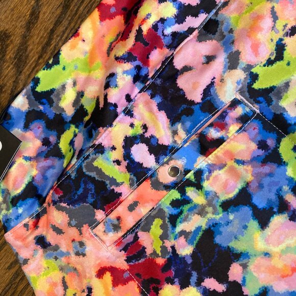 Antigua Ladies Agent GOLFING Skort SIZE XL-FLORAL PRINT - Picture 7 of 15